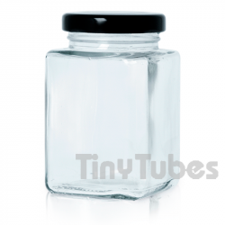 Tarro Vidrio CUBIC 725ml Transparente