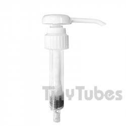 Dosificador largo 38mm Blanco Maximo Caudal