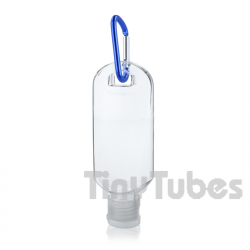 Kit de Botella 50ml con Flip-Top y mosquetón