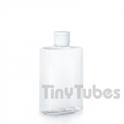Botella Petaca PET 250ml transparente