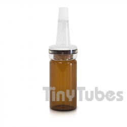 Vial de vidrio Ámbar 10ml